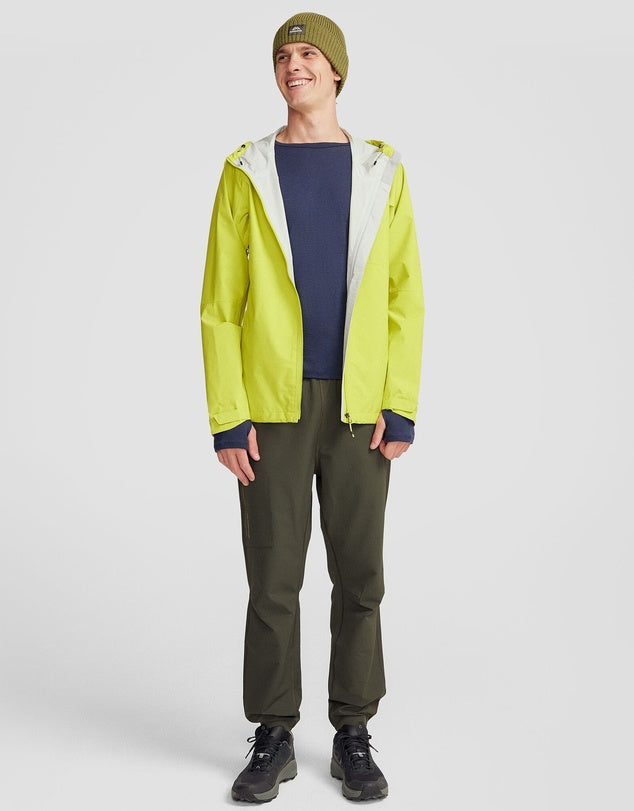 Kathmandu Men's Trailhead Stretch 2.5L Rain Jacket Bright Moss / S