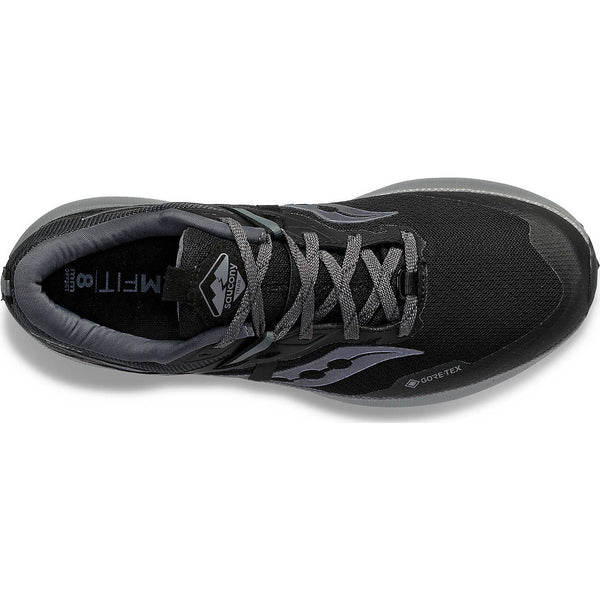 Mens black saucony clearance shoes