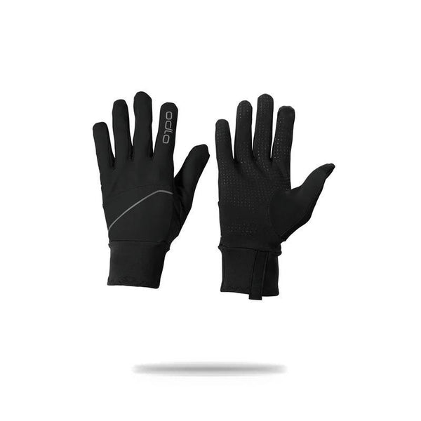 Odlo Unisex Reflective Gloves Black / XS