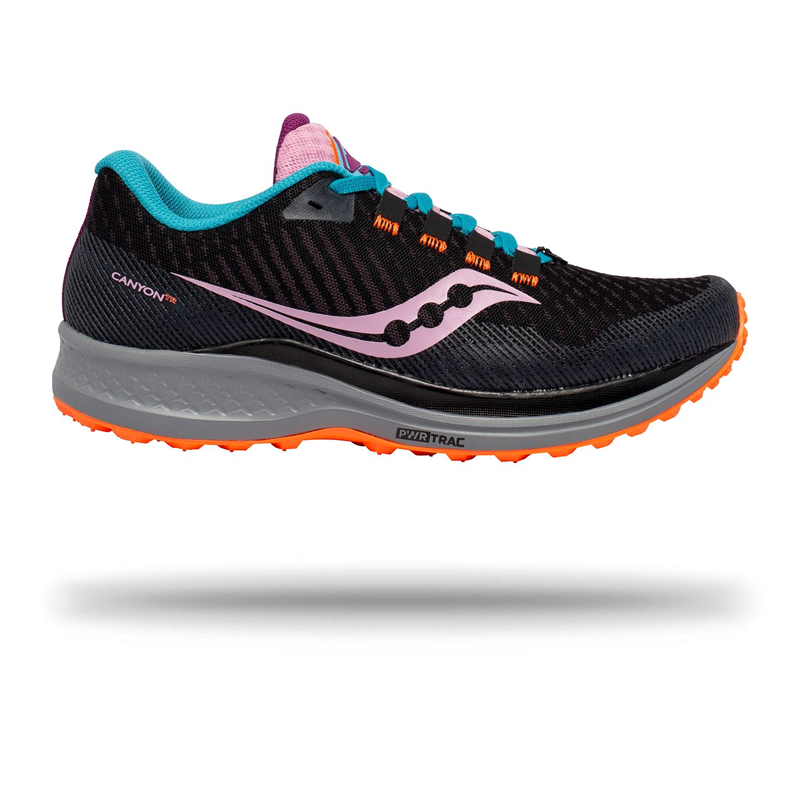 Black womens saucony shoes sales