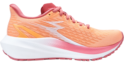 361 Kairos 2 Womens Running Shoe Papaya Orange/White / 5