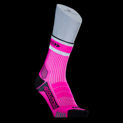 Absolute 360 Be Seen Performance Quarter Running Socks