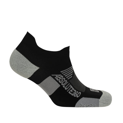 Absolute 360 Performance Low Cut Running Socks Black / Small