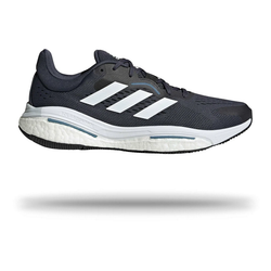 Adidas Mens Solar Control Running Shoe Navy / White / Blue / 8.5