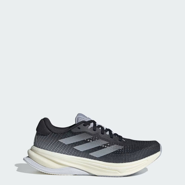 Adidas Women's Supernova Solution Running Shoe Black/Silver/Grey / 5.5