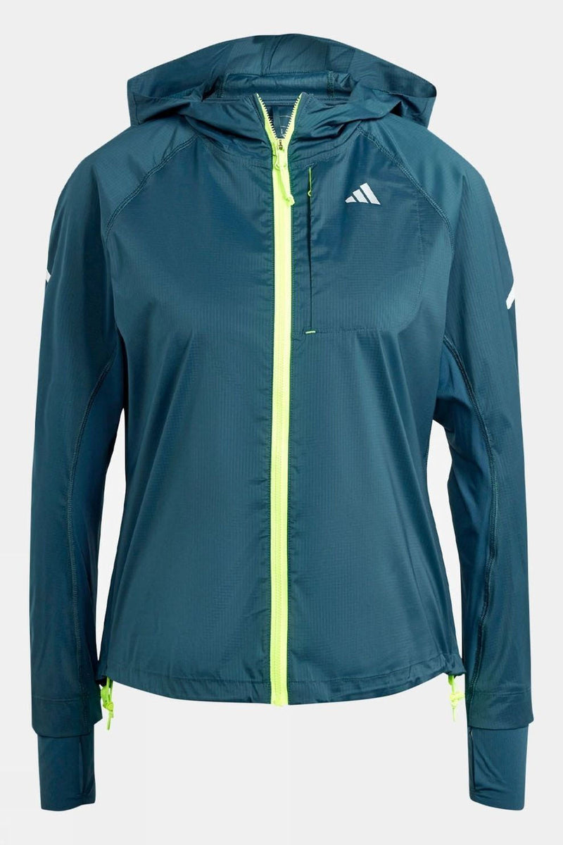 Adidas Womens Run Fast Jacket Arctic Night / Small