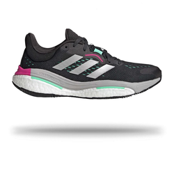 Adidas Womens Solar Control Running Shoe - Black Carbon / 6.5