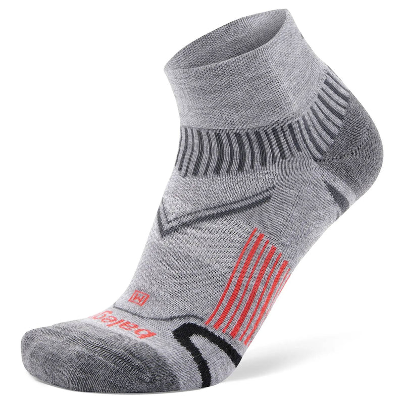 Balega Mens' Enduro QTR Running Sock Midgrey / Medium