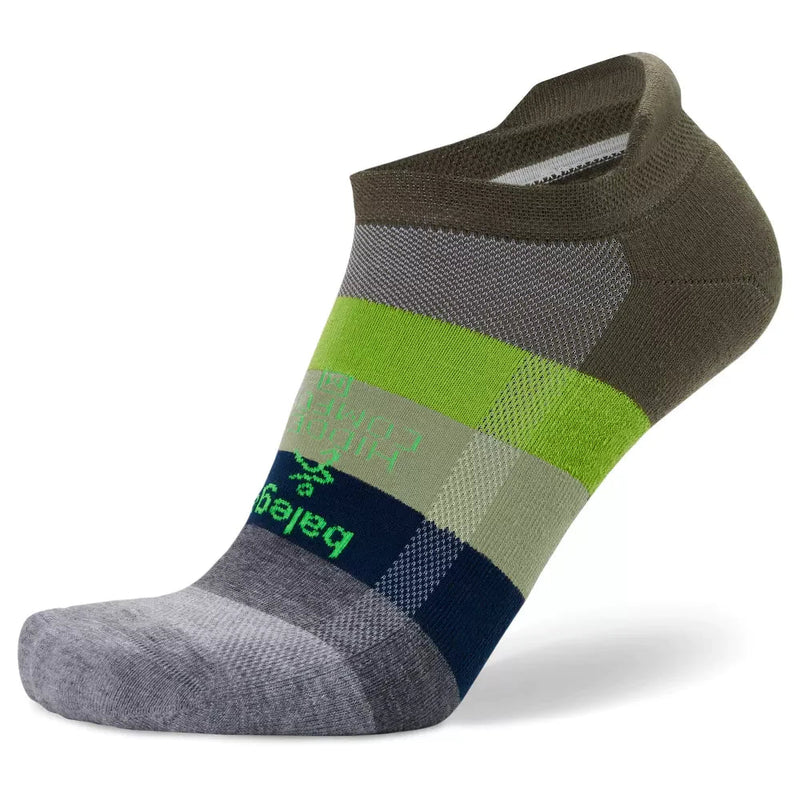 Balega Unisex Hidden Comfort Running Sock Gradient Track and Field / Large