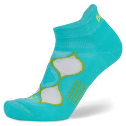 Balega Women's Enduro No Show Running Sock Turquoise/Lime Punch / Small