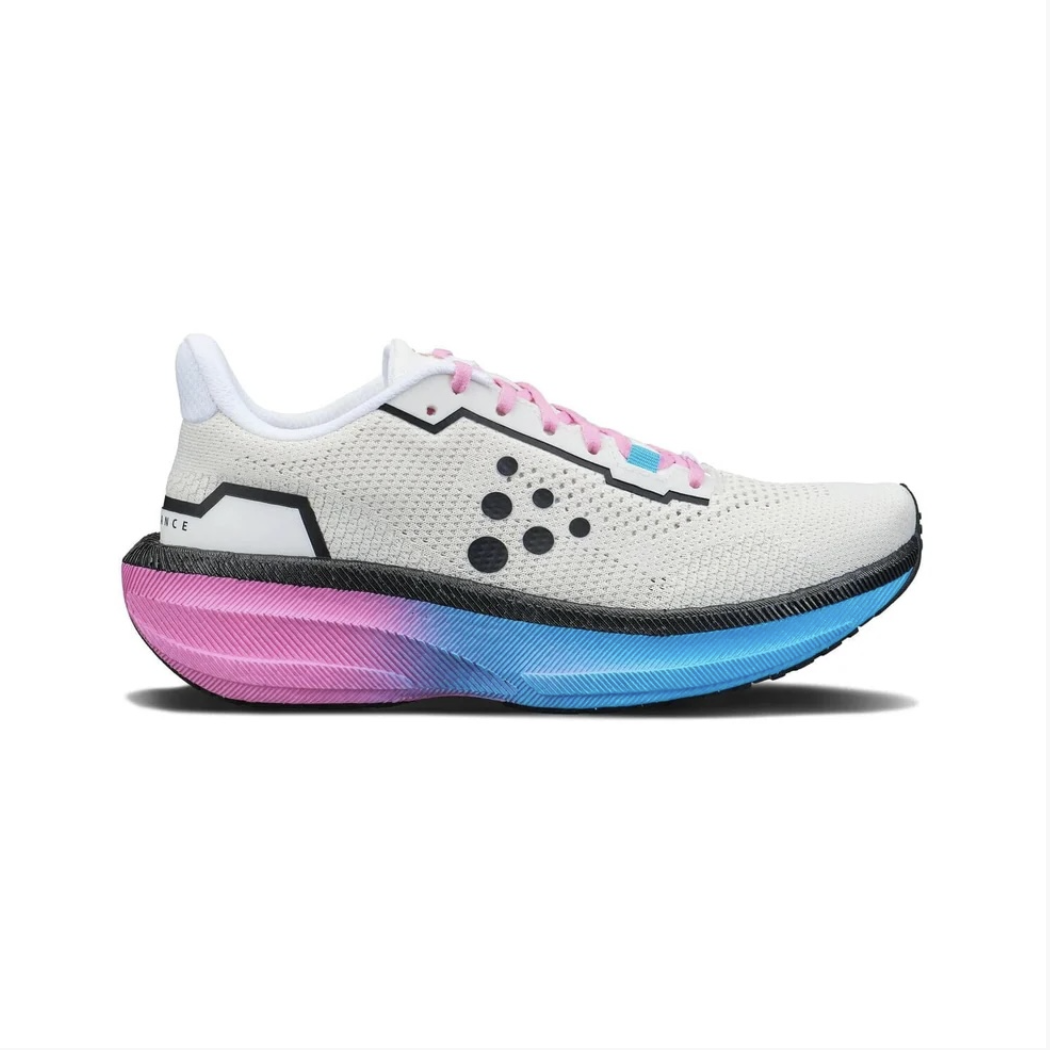Craft Women's Endurance 3 Running Shoe Tofu/Contrast Pink / 4.5