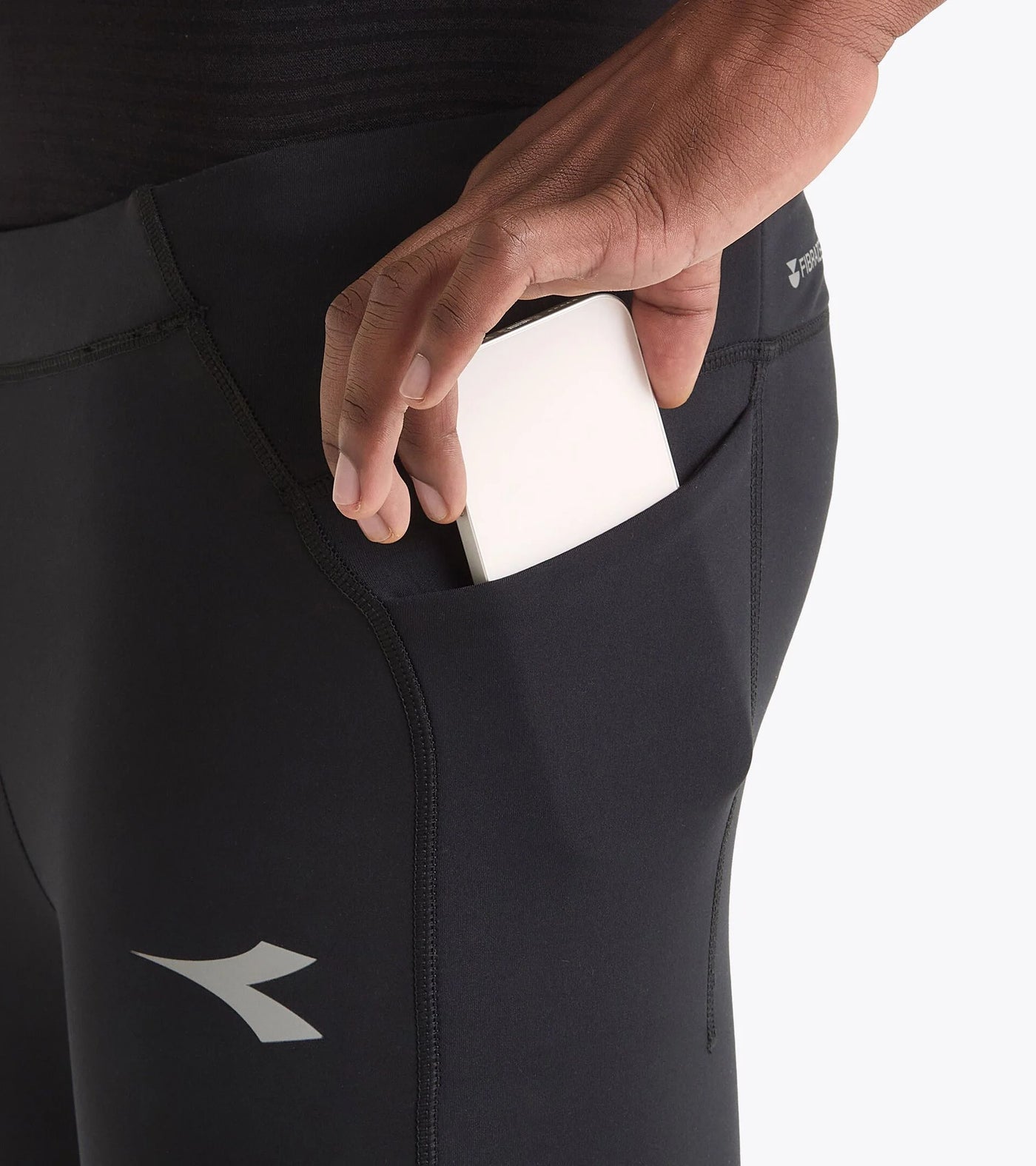 Diadora Men's Run Tights with Winter Protection