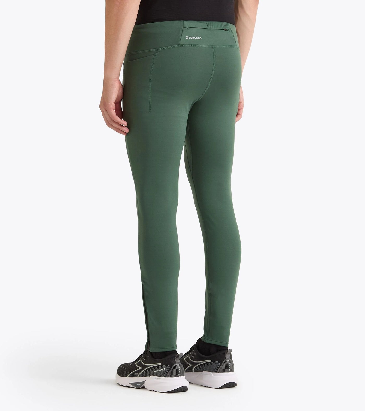 Diadora Men's Run Tights with Winter Protection