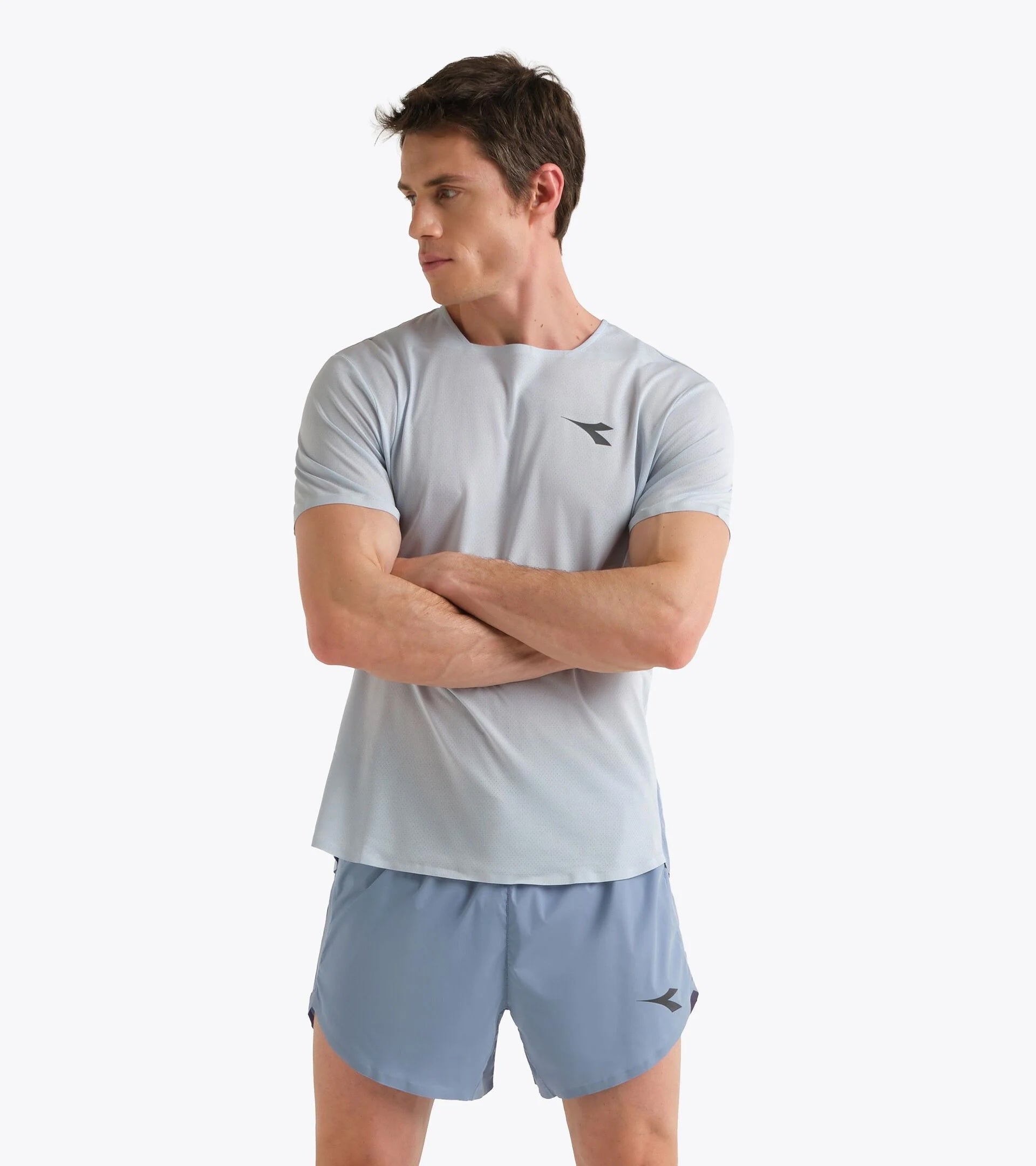 Diadora Men's Short-Sleeved T-Shirt Super Light Fibrazero Skyride / S
