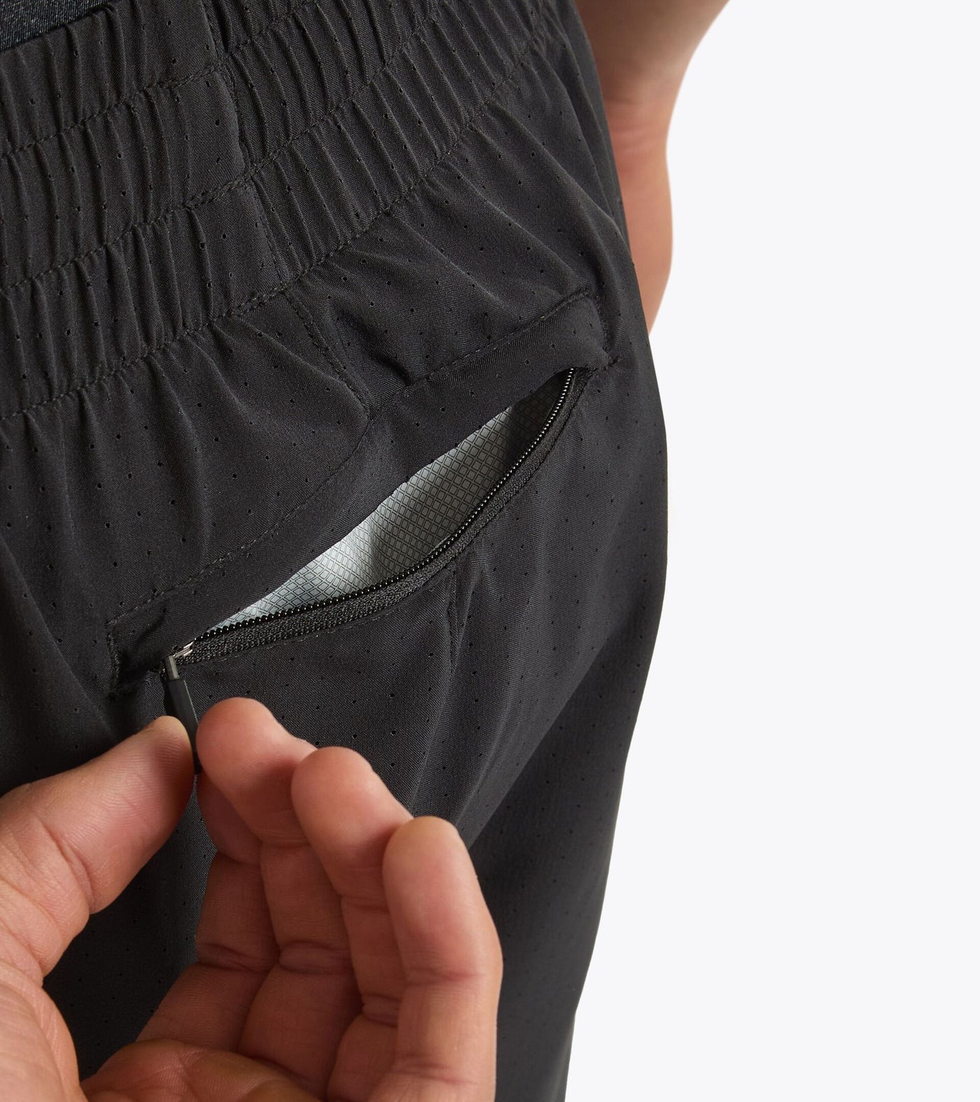 Diadora Men's Shorts 2in1 5'' Run Crew