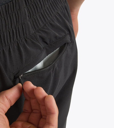 Diadora Men's Shorts 2in1 5'' Run Crew