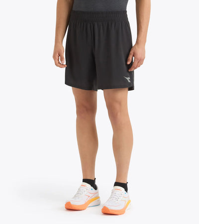 Diadora Men's Shorts 2in1 5'' Run Crew Black / S
