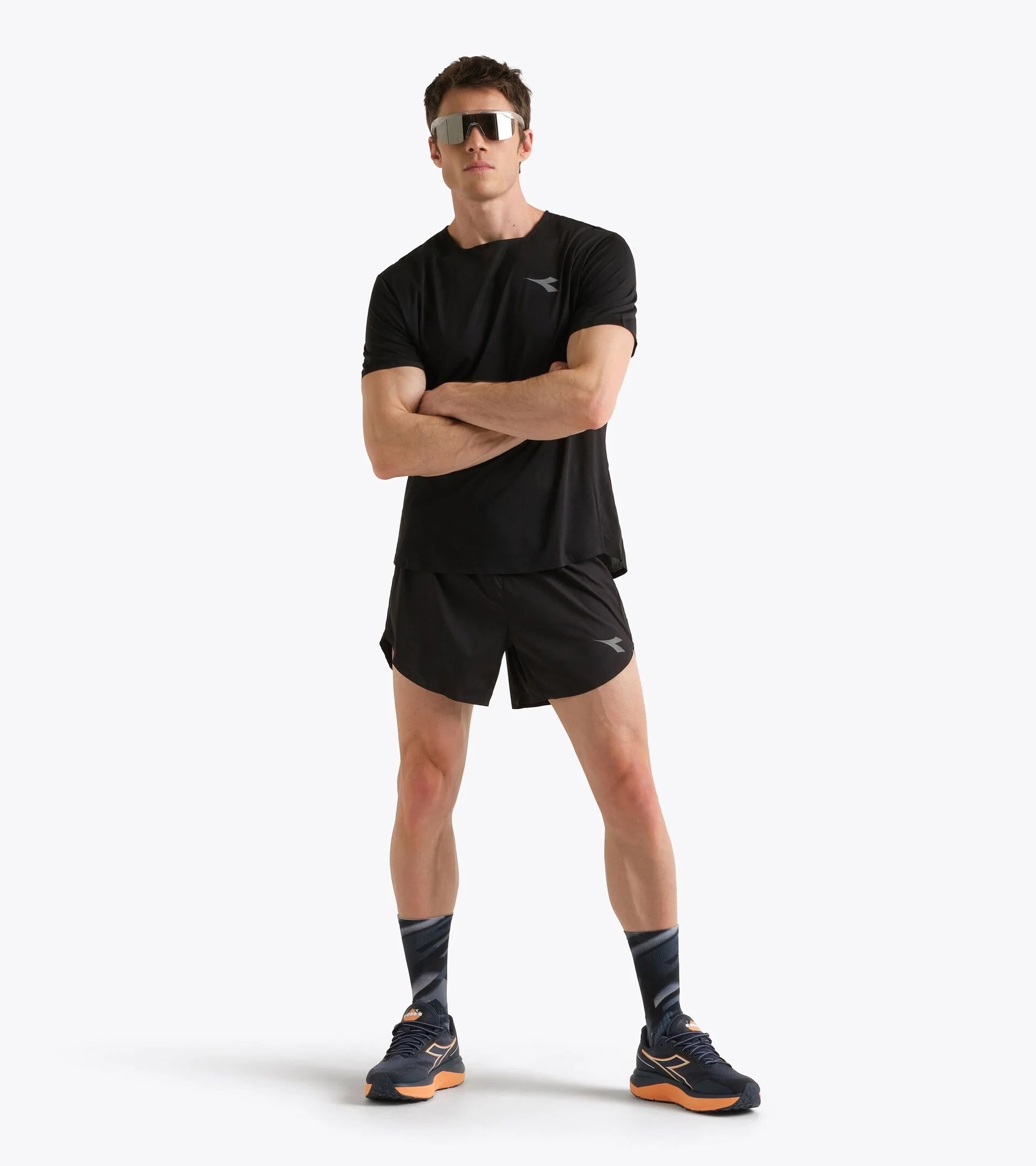Diadora Men's Shorts 5 Super Light Fibrazero Black / S