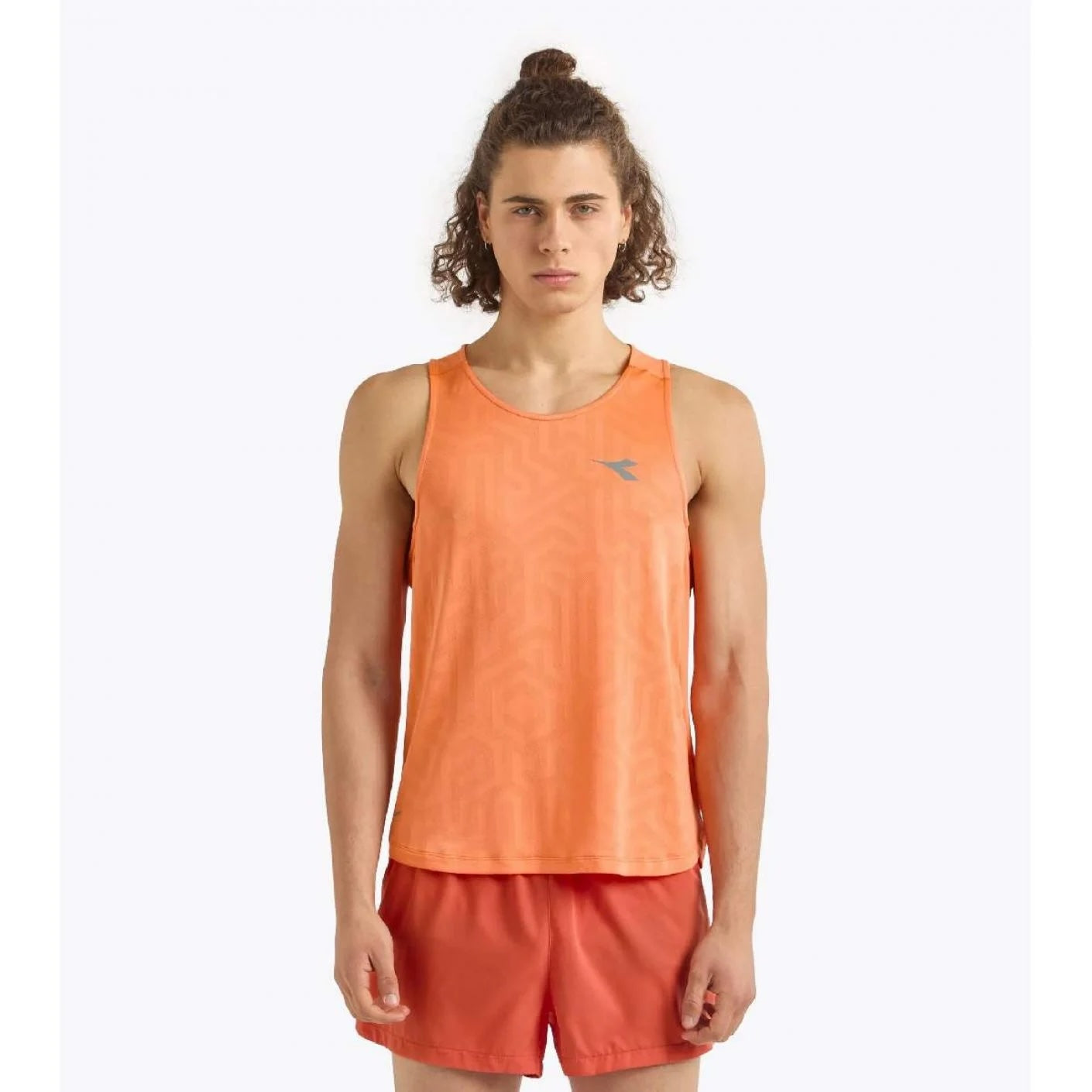 Diadora  Men's Super Light Tank Orange Nectarine / S