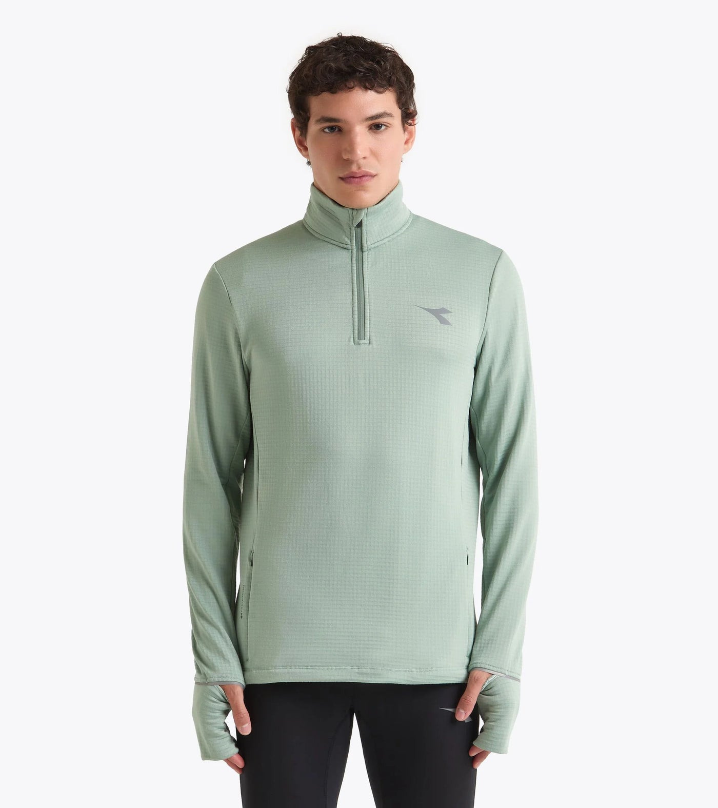 Diadora Men's Warm Up Winter Protection Iceberg Green / S