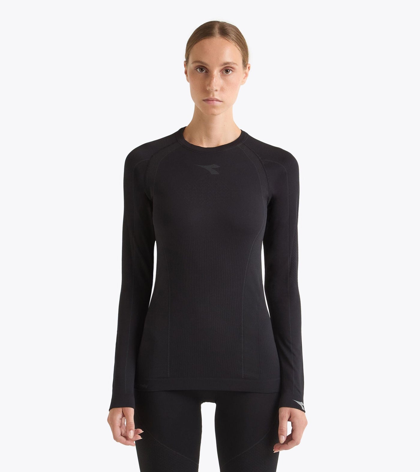 Diadora Woman's Long-Sleeve T-Shirt Stratozero Black / XS/S