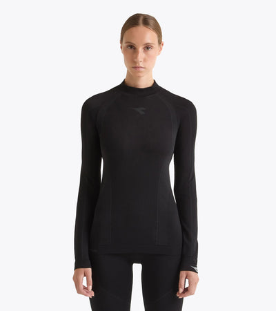Diadora Woman's Long-Sleeve Turtle Neck Stratozero Black / S/M
