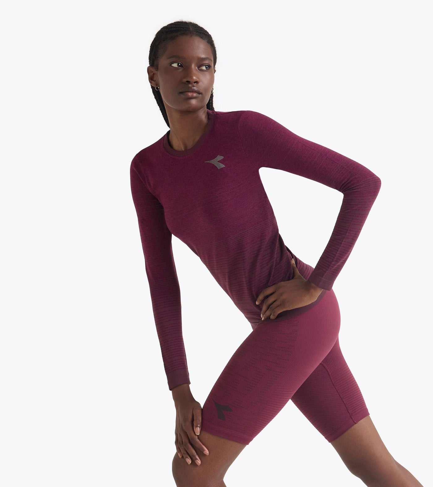 Diadora Woman's Long-Sleeved Stratouno T-Shirt