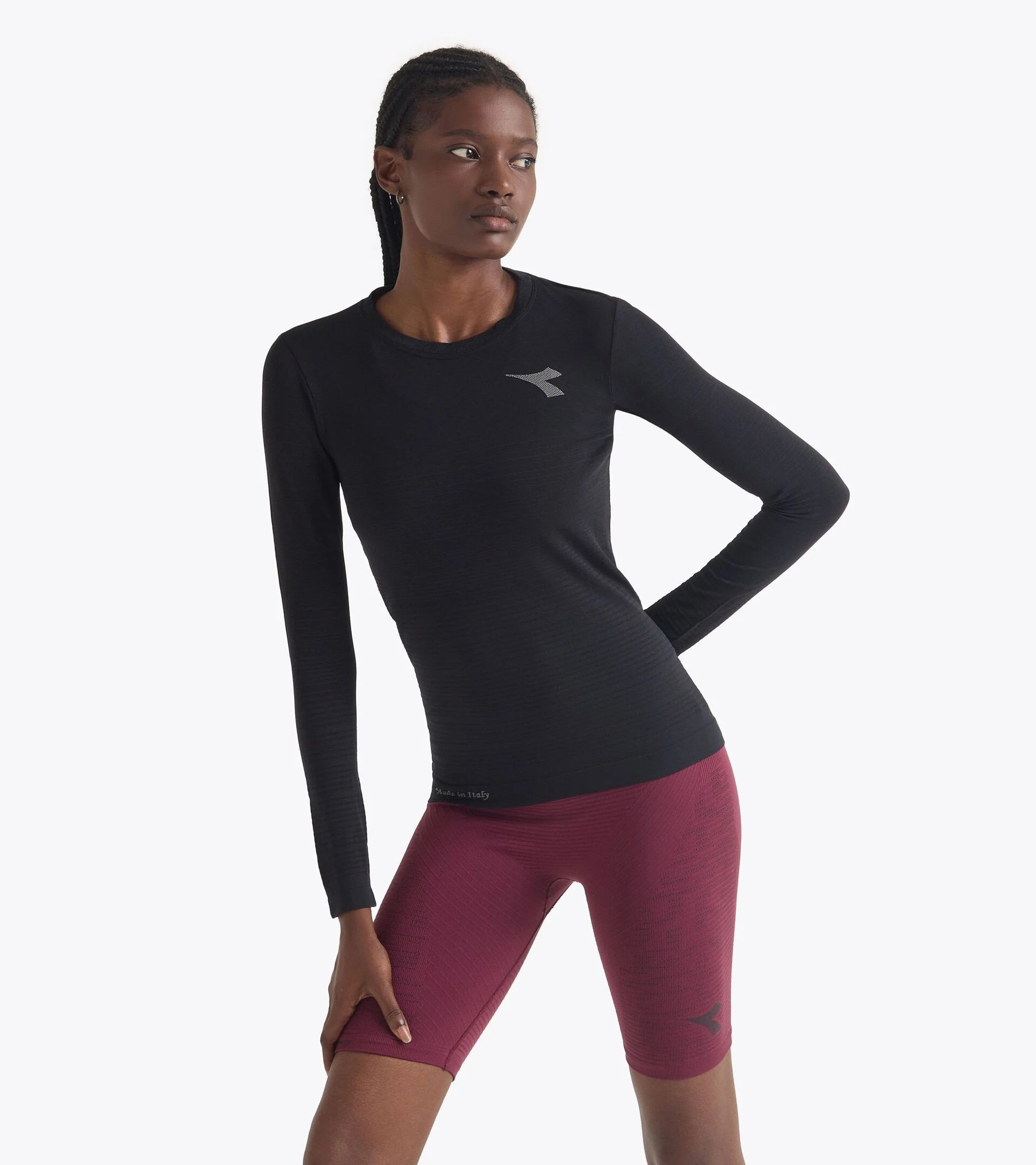 Diadora Woman's Long-Sleeved Stratouno T-Shirt