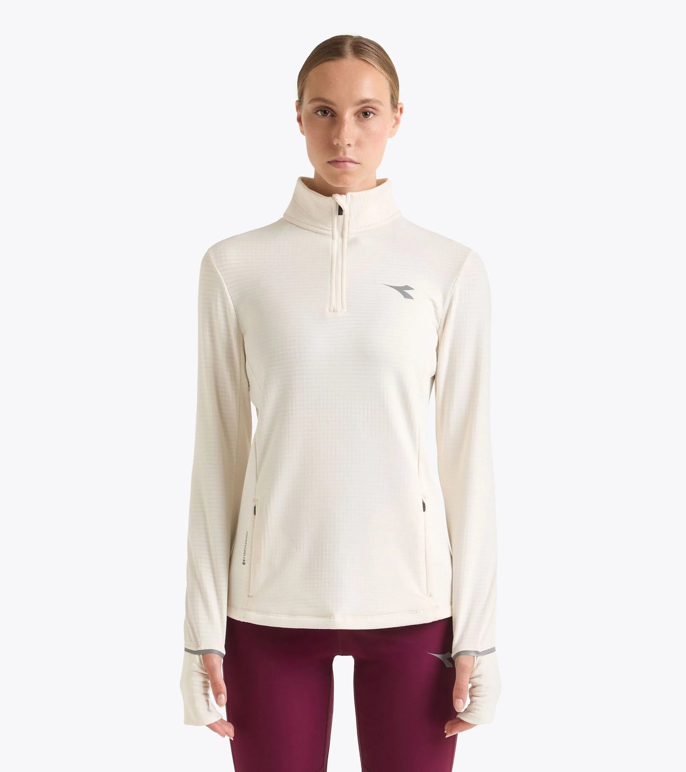 Diadora Woman's Warm Up Winter Protection Whisper White / S