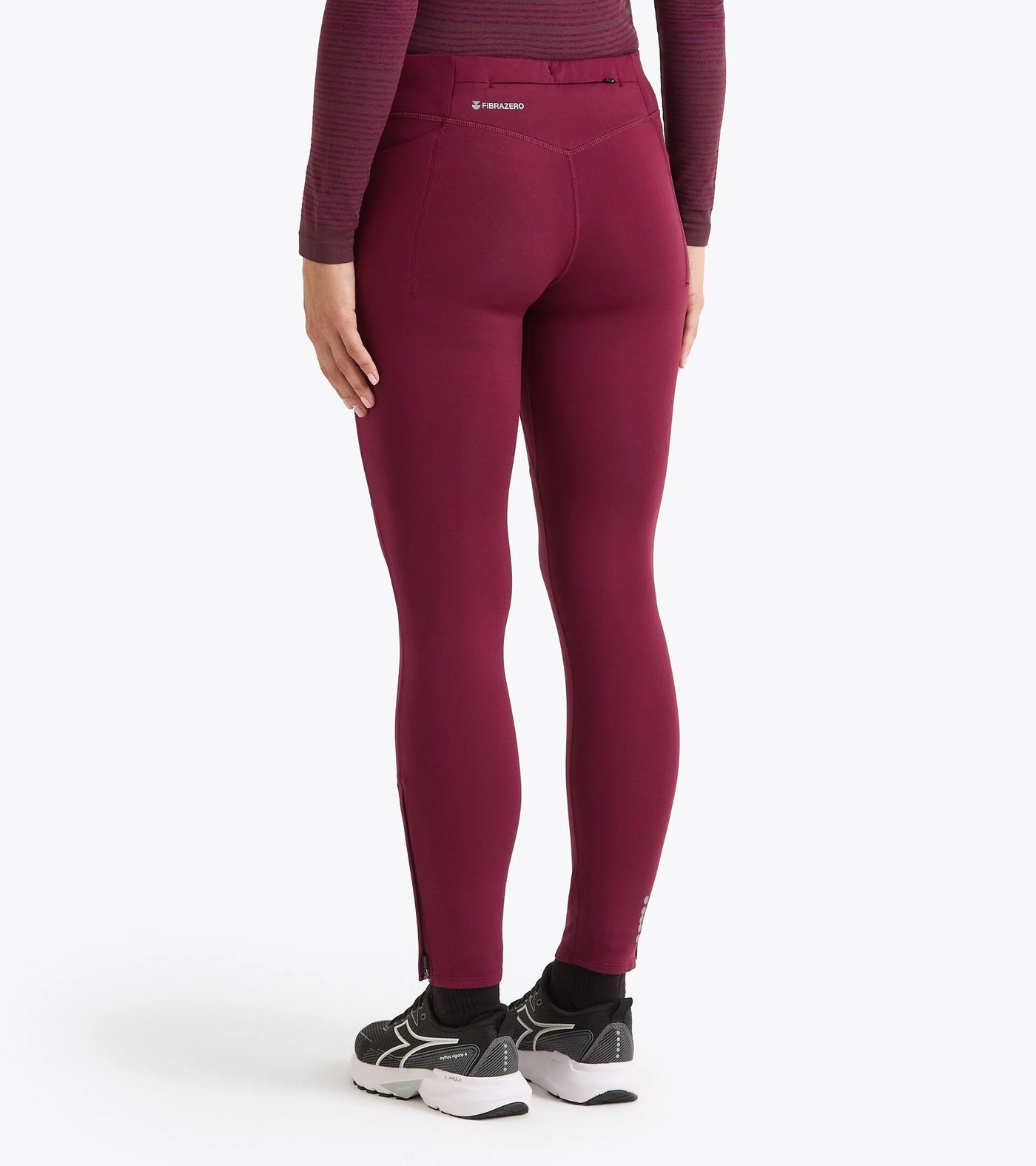 Diadora Women's Run Tights with Winter Protection
