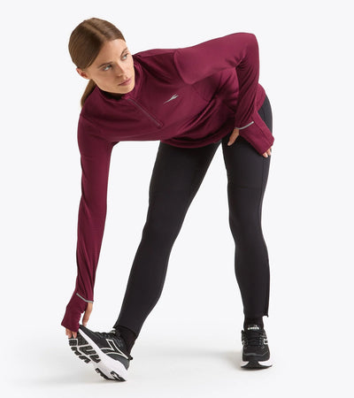 Diadora Women's Run Tights with Winter Protection