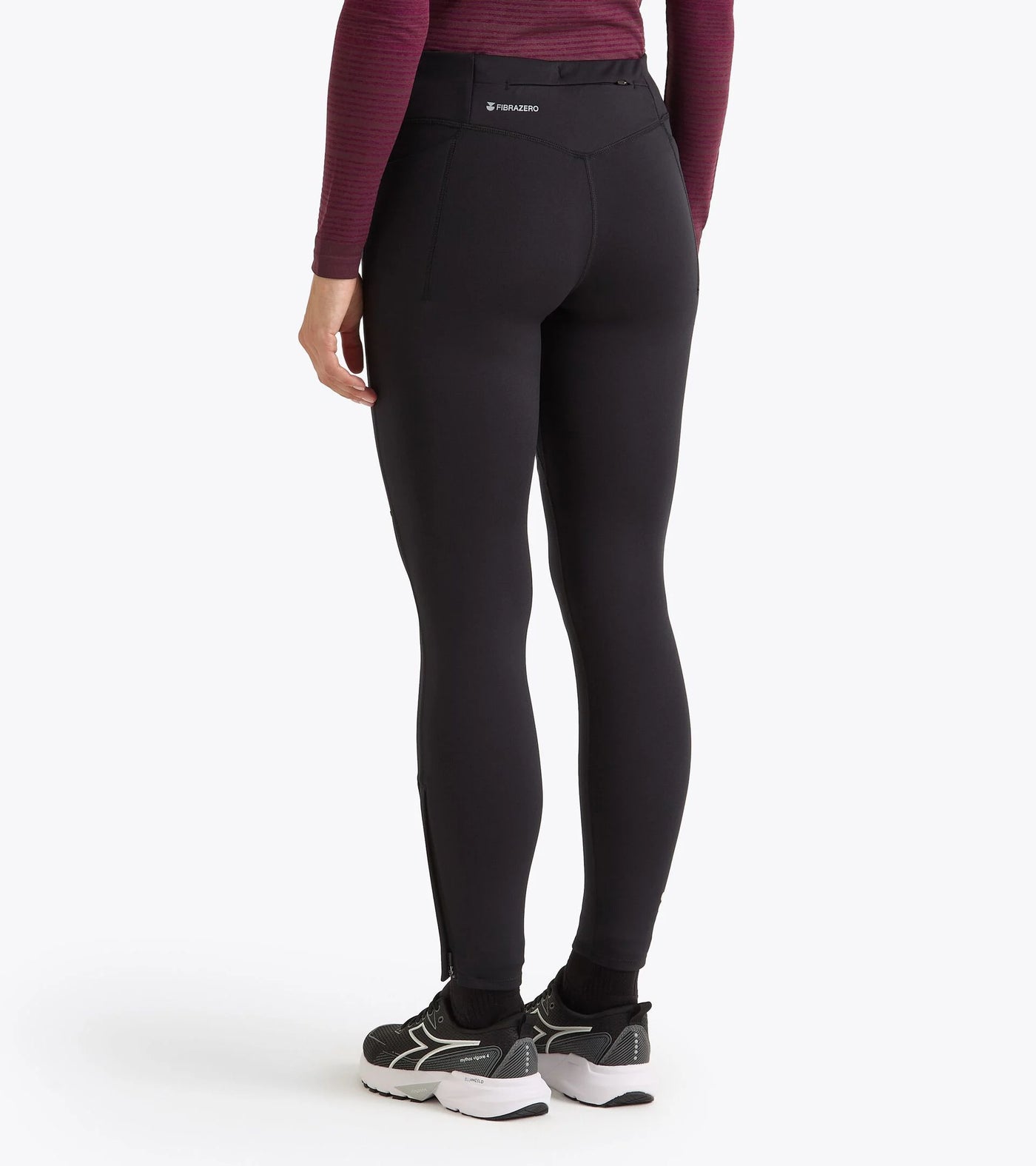 Diadora Women's Run Tights with Winter Protection