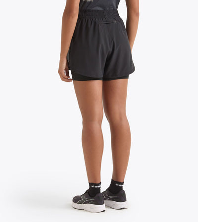 Diadora Women's Shorts 2in1 5'' Run Crew