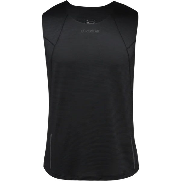 Gore Mens Contest 2.0 Running Singlet Black / S