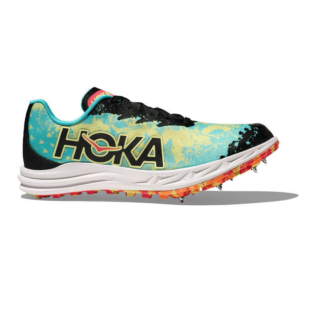 Hoka Unisex Crescendo XC Running Spikes Cielo Blue/Yuzu / 5