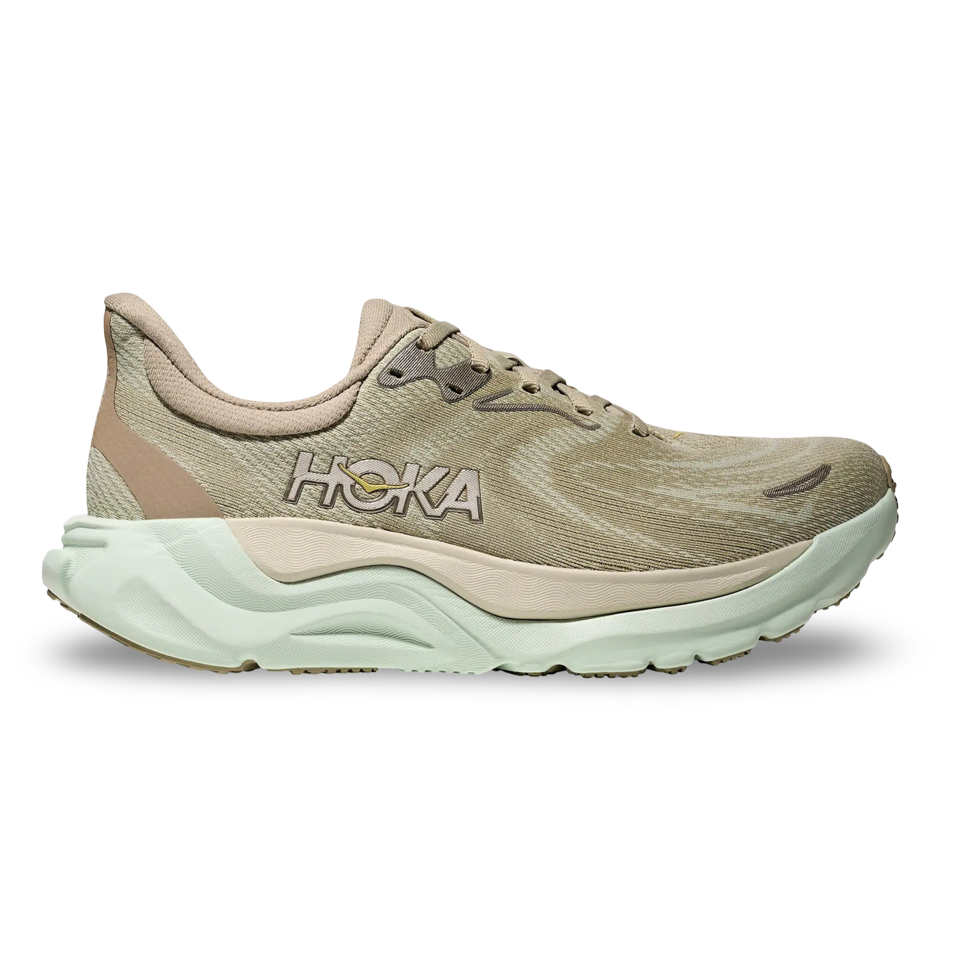 Hoka Women's Arahi 8 Road Running Shoe Oyster Mushroom/Truffle Salt / 5
