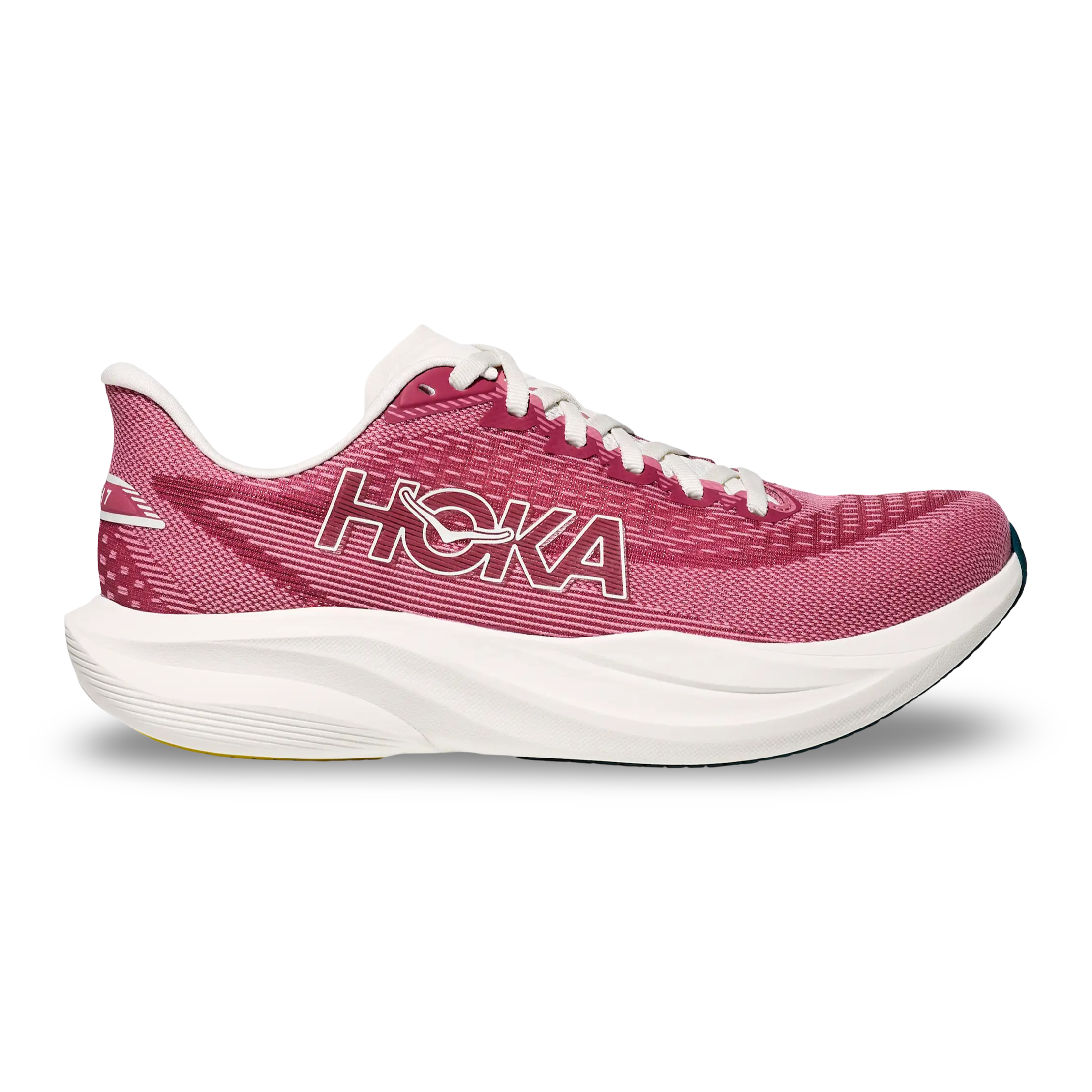 HOKA Women's Mach 7 Running Shoe Lingonberry/Cranberry / 5