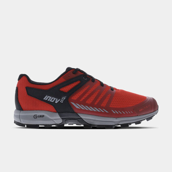 Inov8 Mens Roclite G 275 V2 Trail Shoe Red/Dark Red/Grey / 8.5