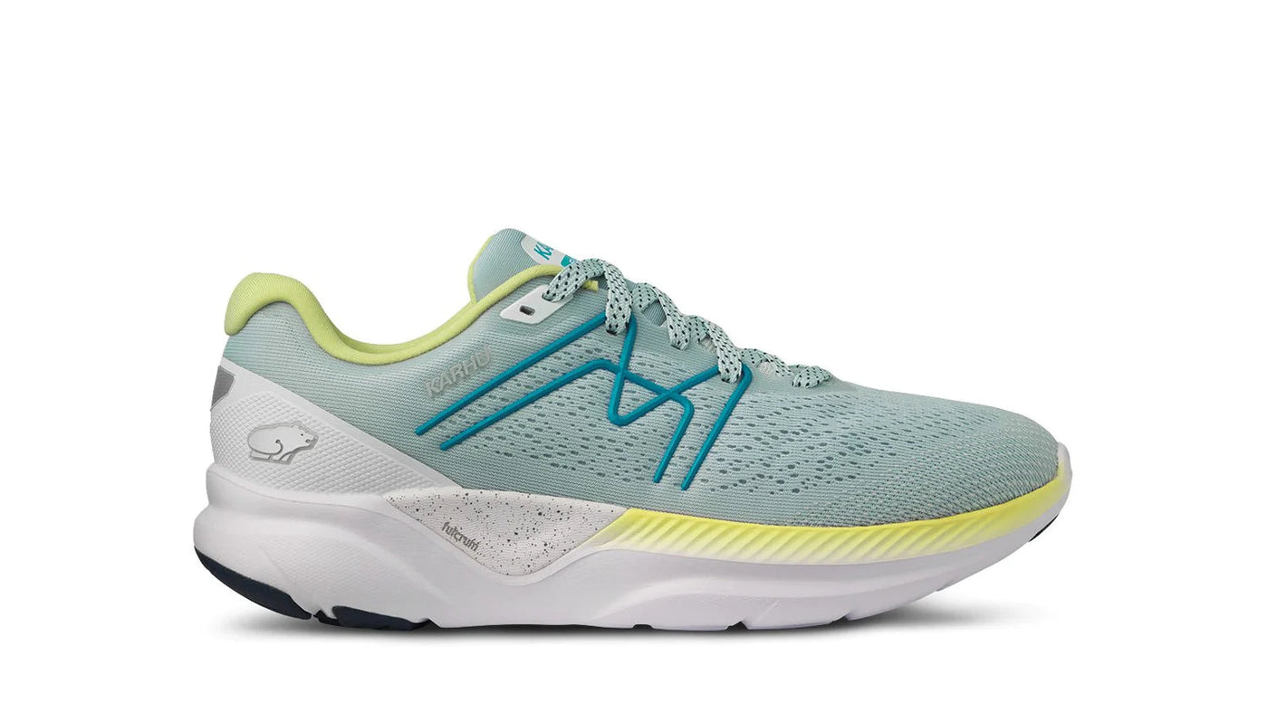 Karhu Women's Fusion 3.5 Running Shoe Grey/Algeirs Blue / 4.5