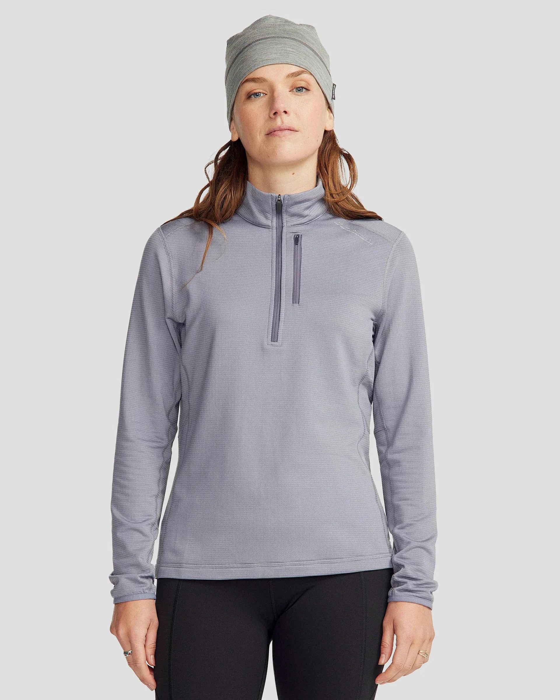 Kathmandu Women's Seeker Fleece 1/4 Zip Pullover Dark Haze / XS