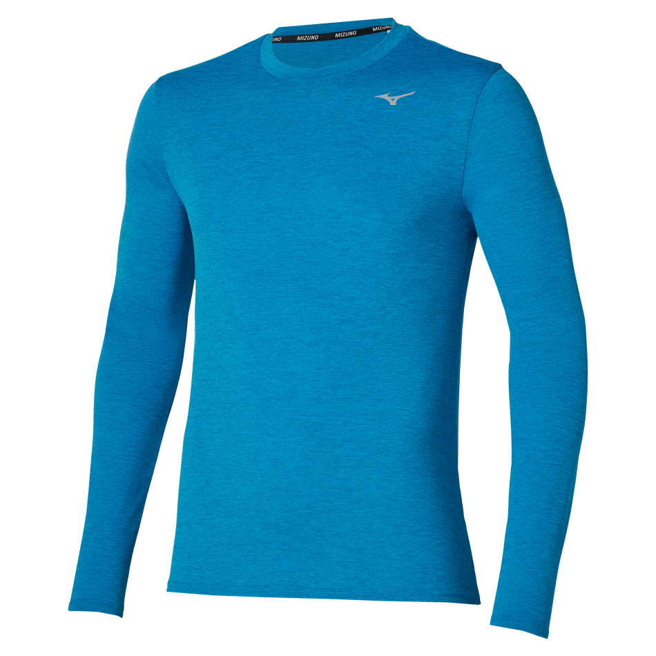 Mizuno Men's Core Impulse Long Sleeve Tee (AW26) S / Blue Jewel