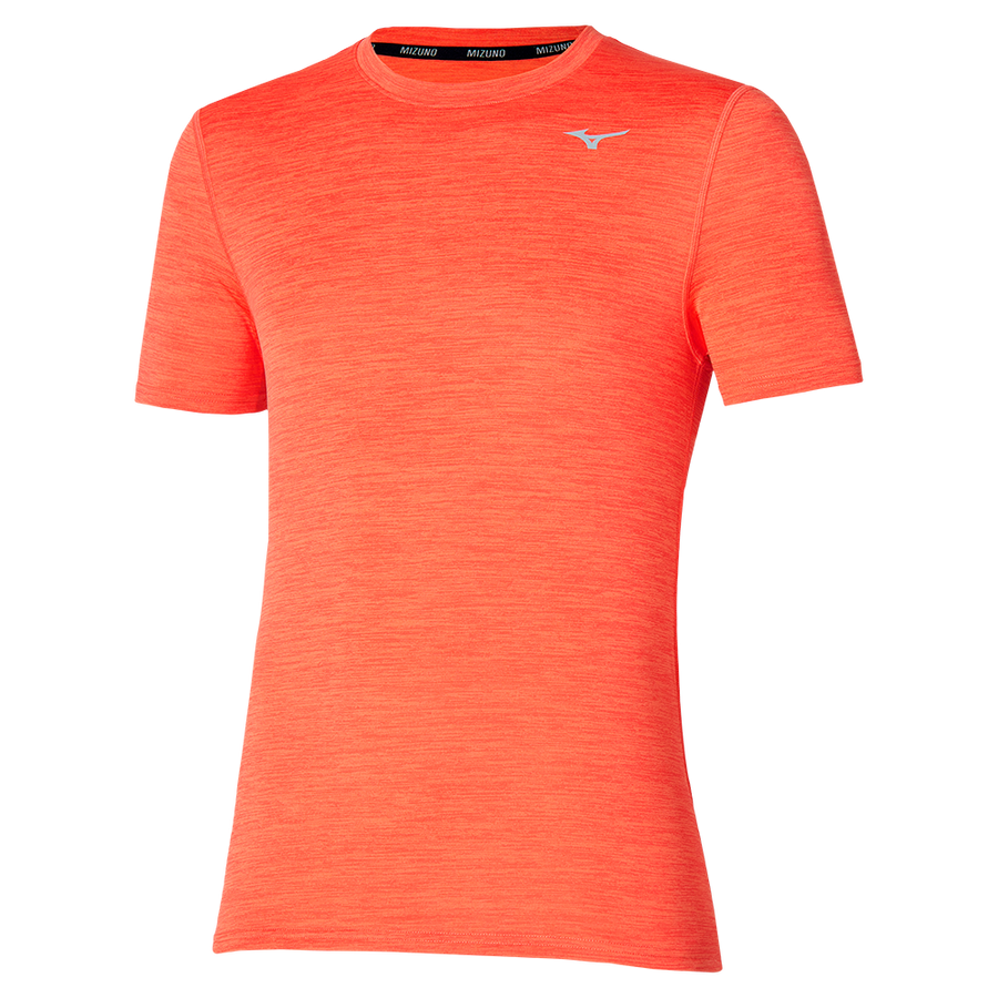 Mizuno Mens Impulse Core Tee Small / Nasturium