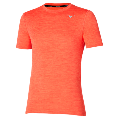 Mizuno Mens Impulse Core Tee Small / Nasturium