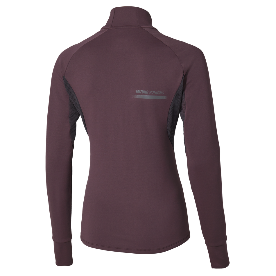 Mizuno Women's Active Warmalite Half Zip Long Sleeve Top (AW26)