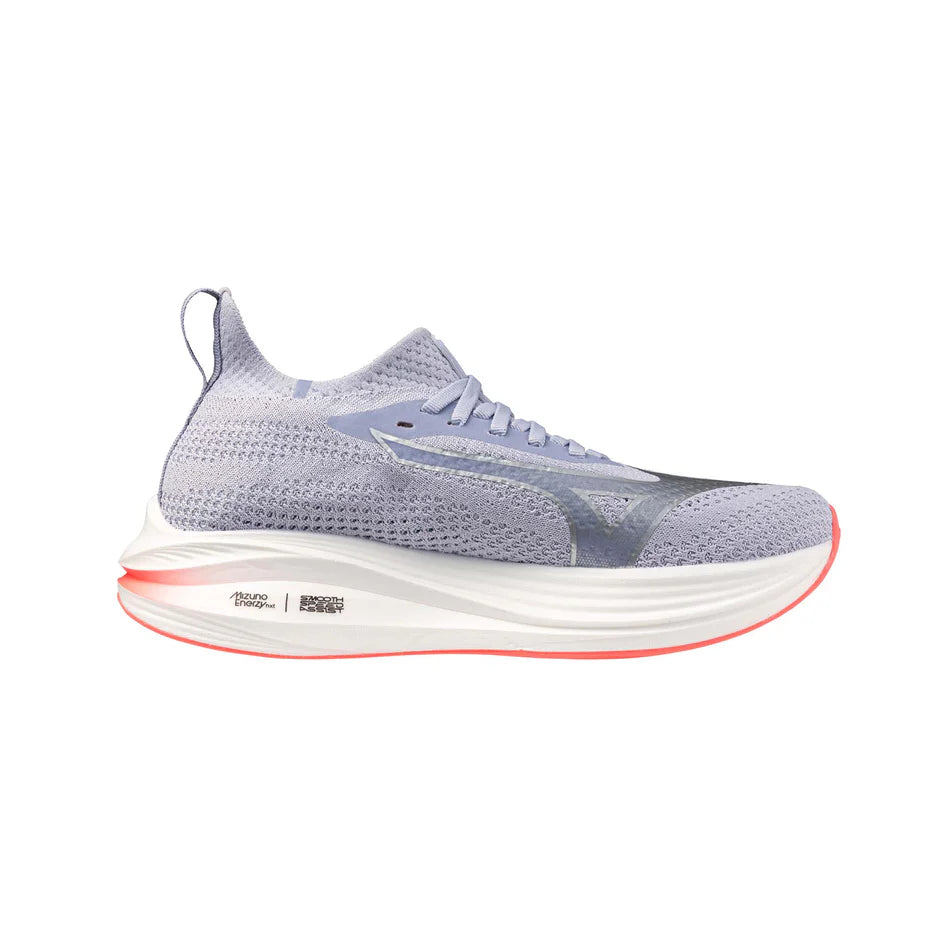 Mizuno Women’s Neo Zen Running Shoe Icelandic Blue/Silver/Striking Coral / 5