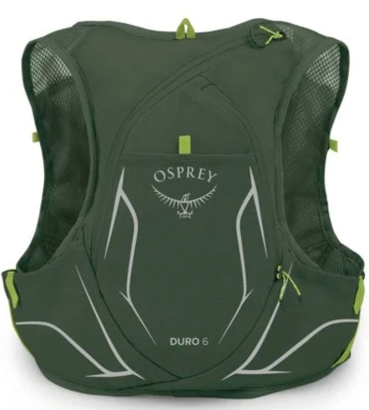 Osprey Duro 6 Men's Trail Running Vest Seaweed Green/Limon / M