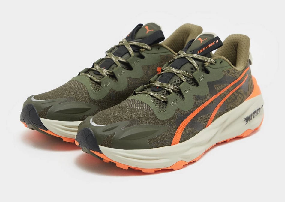Puma Mens Fast Trac Nitro 3 Trail Running Shoe