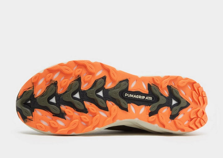 Puma orange running shoes on sale