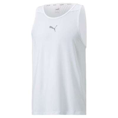 Puma Mens Run CloudSpun Singlet Small / Puma White