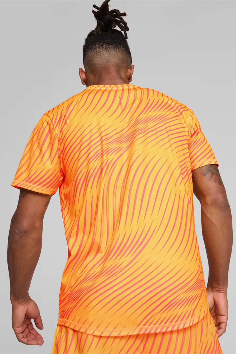 Puma Mens Run Favourite AOP SS Tee